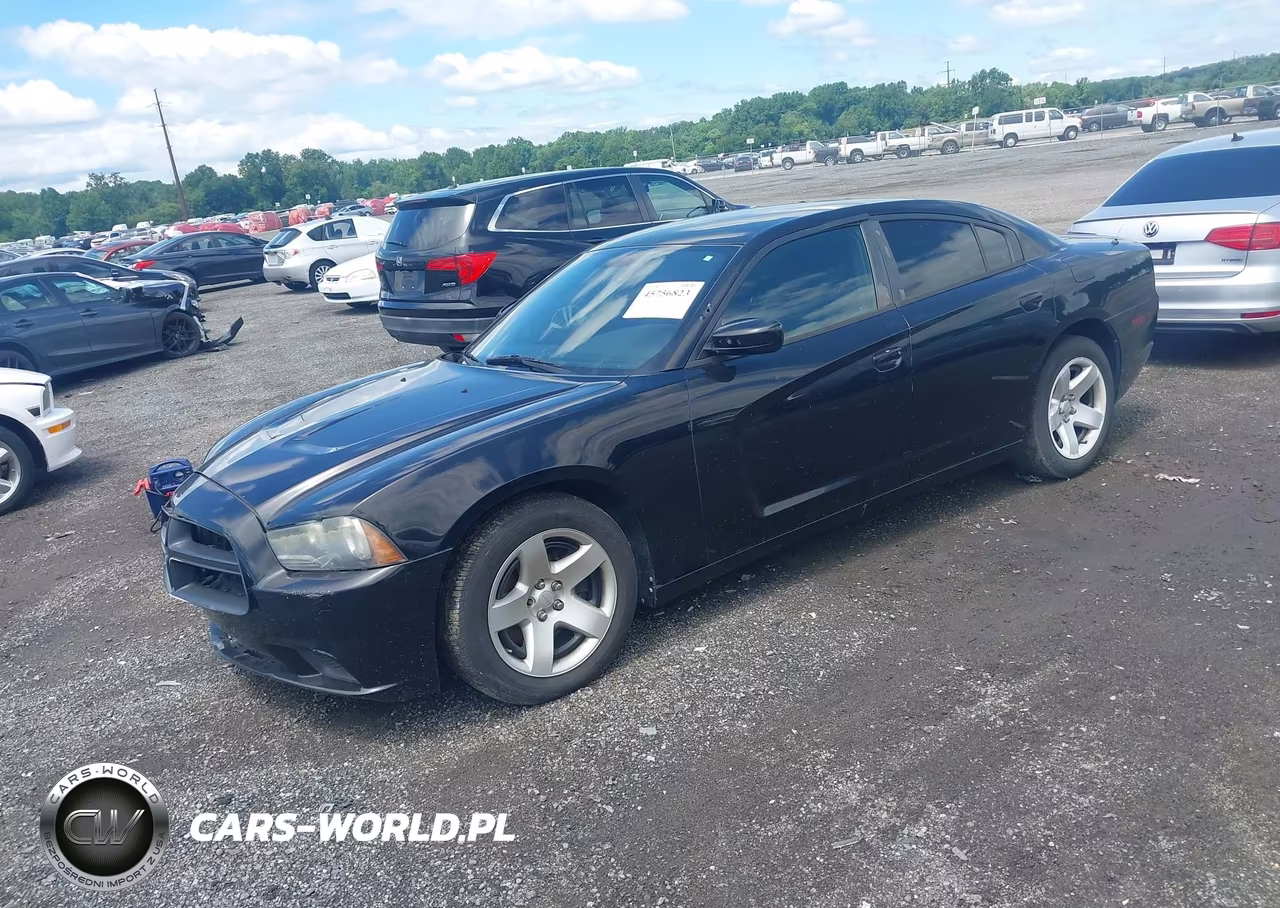2012 Dodge Charger Police VIN:2C3CDXAT0CH150763 - 2