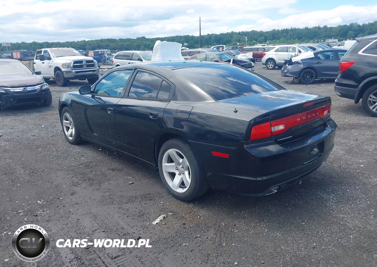 2012 Dodge Charger Police VIN:2C3CDXAT0CH150763 - 3