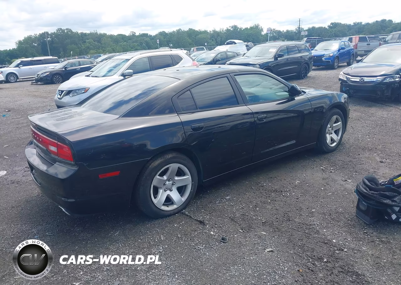 2012 Dodge Charger Police VIN:2C3CDXAT0CH150763 - 4