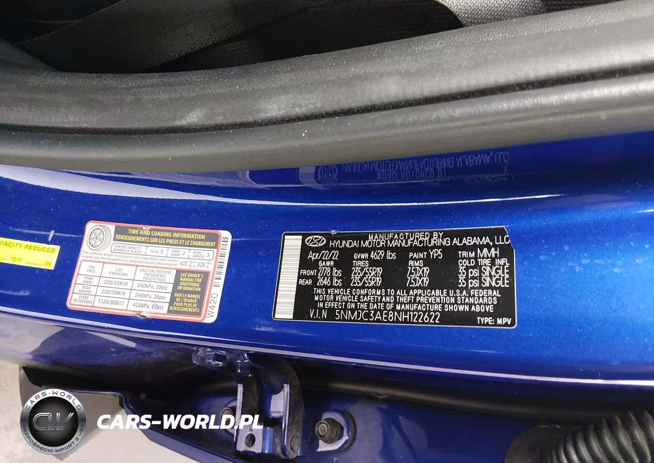 2022 Hyundai Tucson Sel VIN:5NMJC3AE8NH122622 - 9