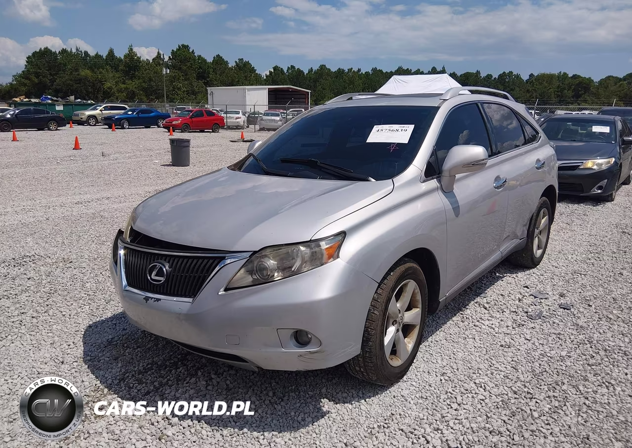 2010 Lexus Rx 350 VIN:2T2BK1BA1AC031713 - 2