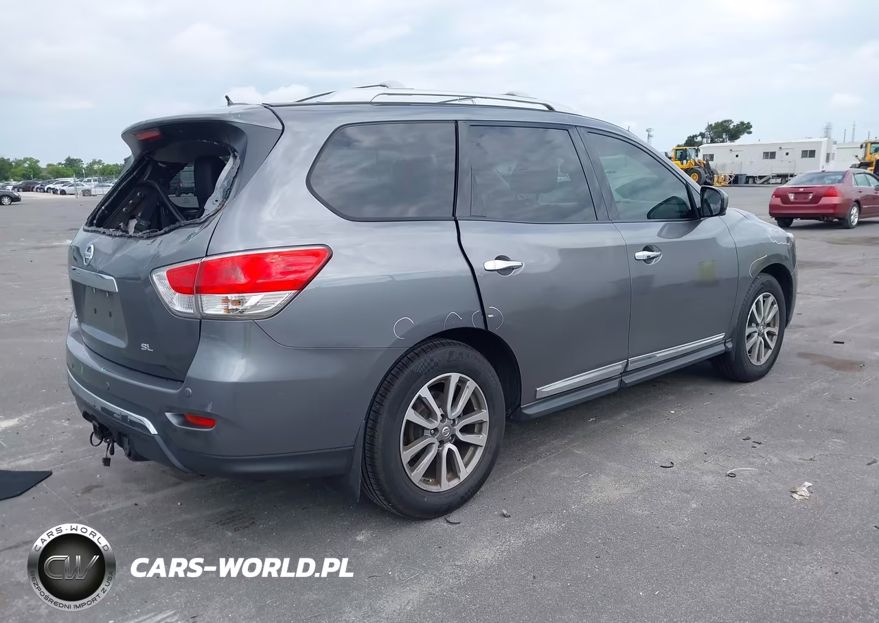 2015 Nissan Pathfinder Sl VIN:5N1AR2MN7FC637725 - 4