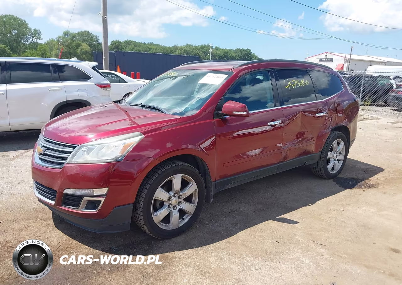 2016 Chevrolet Traverse Lt VIN:1GNKVGKD9GJ318231 - 2