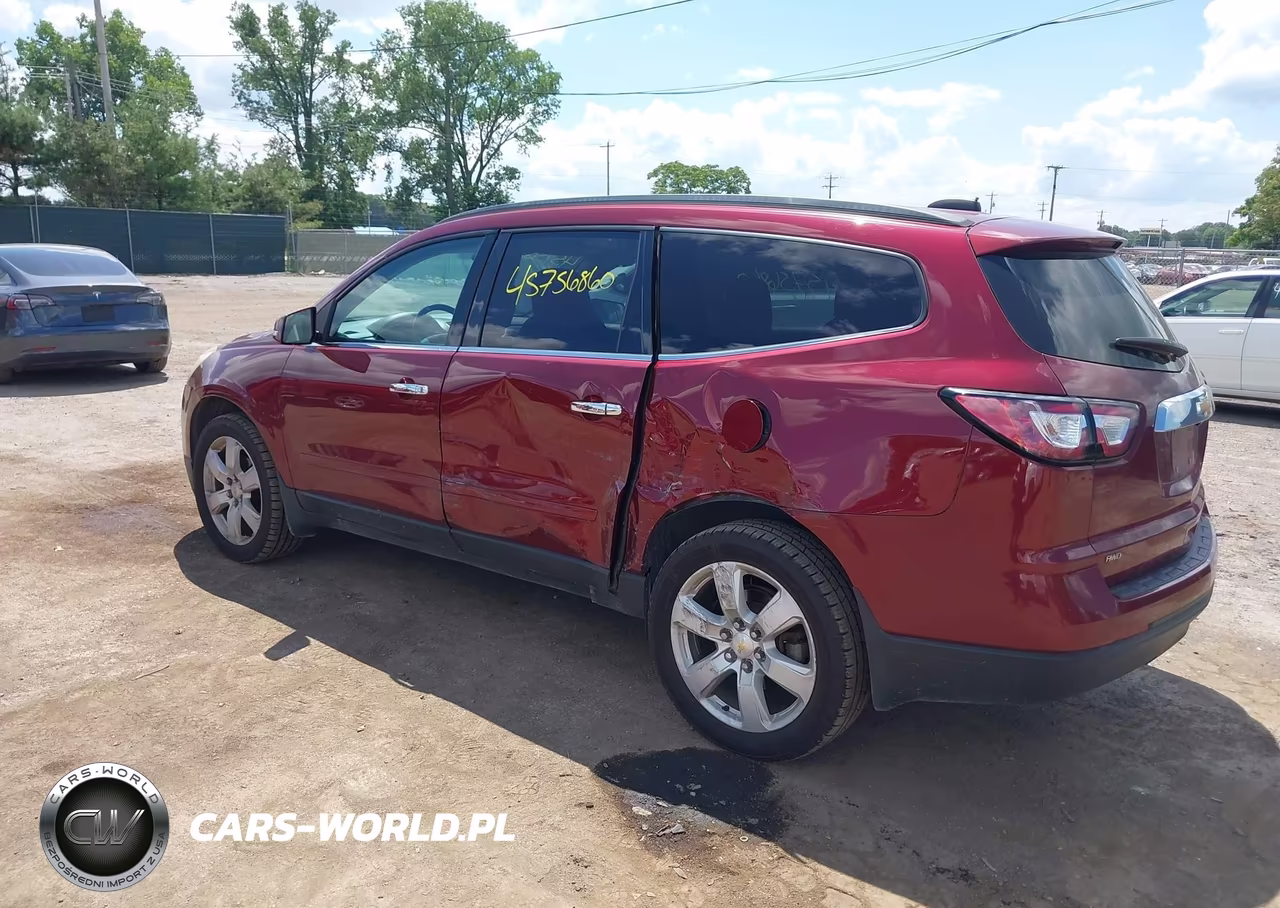 2016 Chevrolet Traverse Lt VIN:1GNKVGKD9GJ318231 - 3