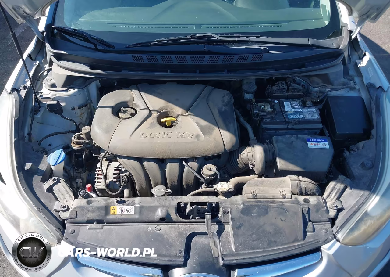 2014 Hyundai Elantra Se VIN:KMHDH4AE7EU164742 - 10