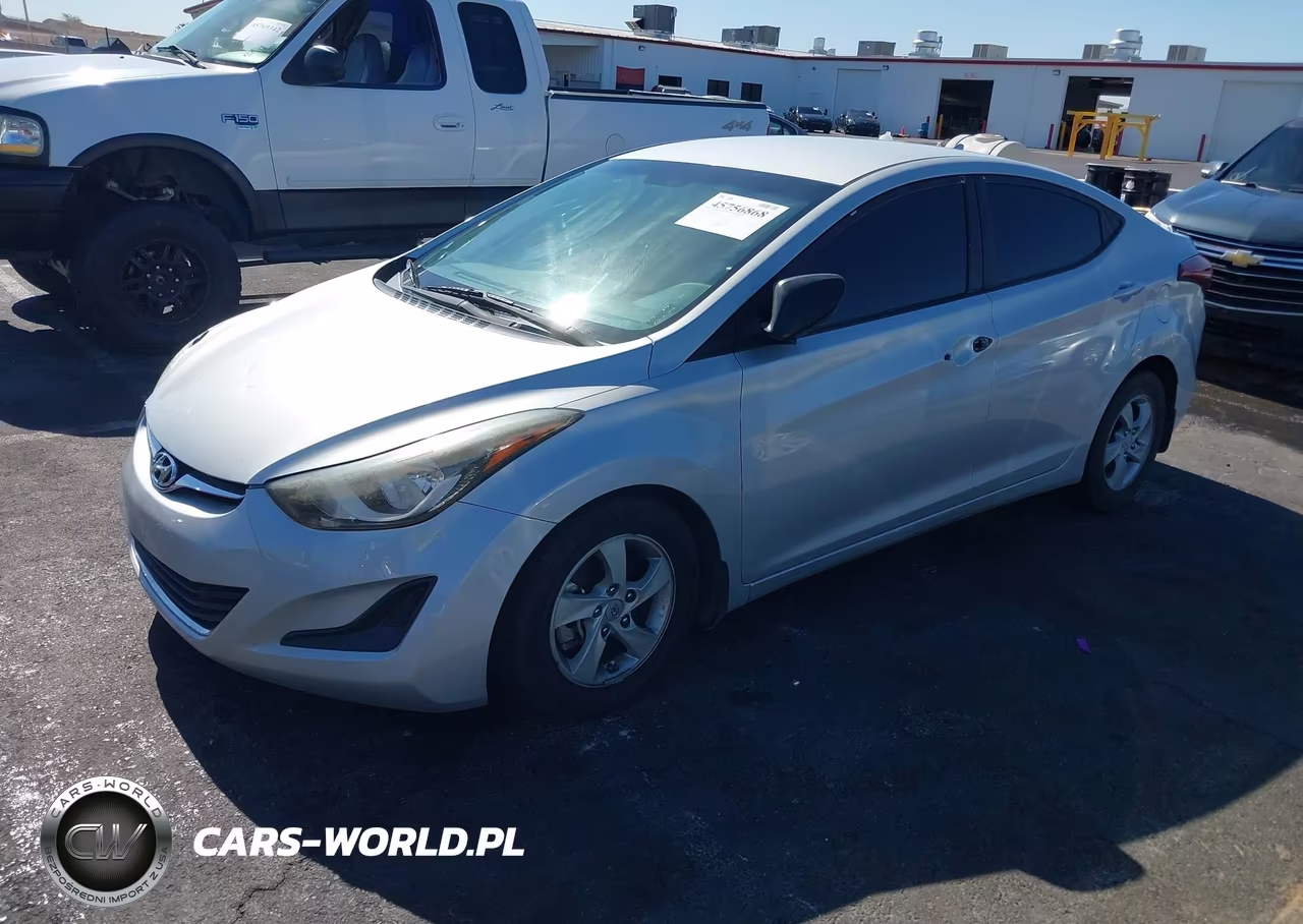 2014 Hyundai Elantra Se VIN:KMHDH4AE7EU164742 - 2