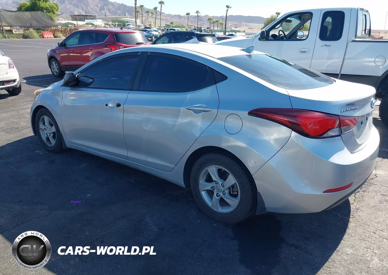 2014 Hyundai Elantra Se VIN:KMHDH4AE7EU164742 - 3