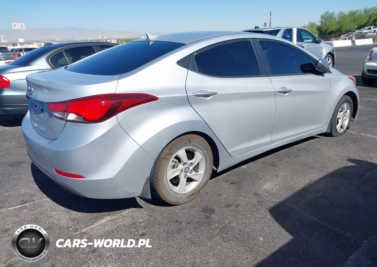 2014 Hyundai Elantra Se VIN:KMHDH4AE7EU164742 - 4