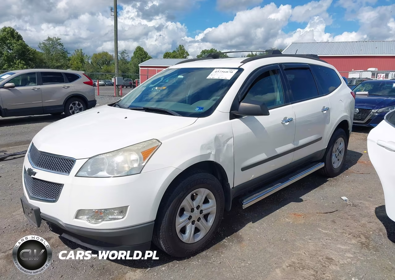 2012 Chevrolet Traverse Ls VIN:1GNKVFED4CJ422240 - 2