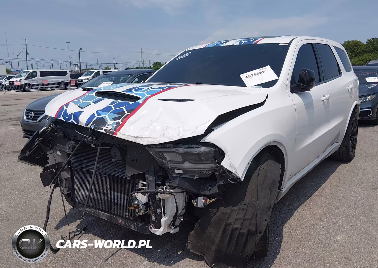 2021 Dodge Durango R-T Awd VIN:1C4SDJCT9MC638650 - 2