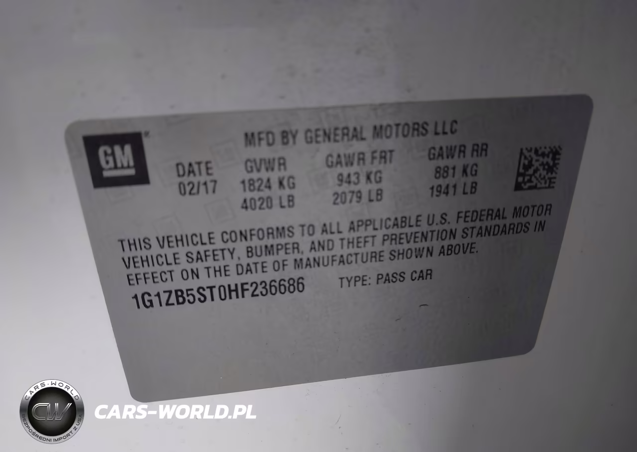 2017 Chevrolet Malibu Ls VIN:1G1ZB5ST0HF236686 - 9