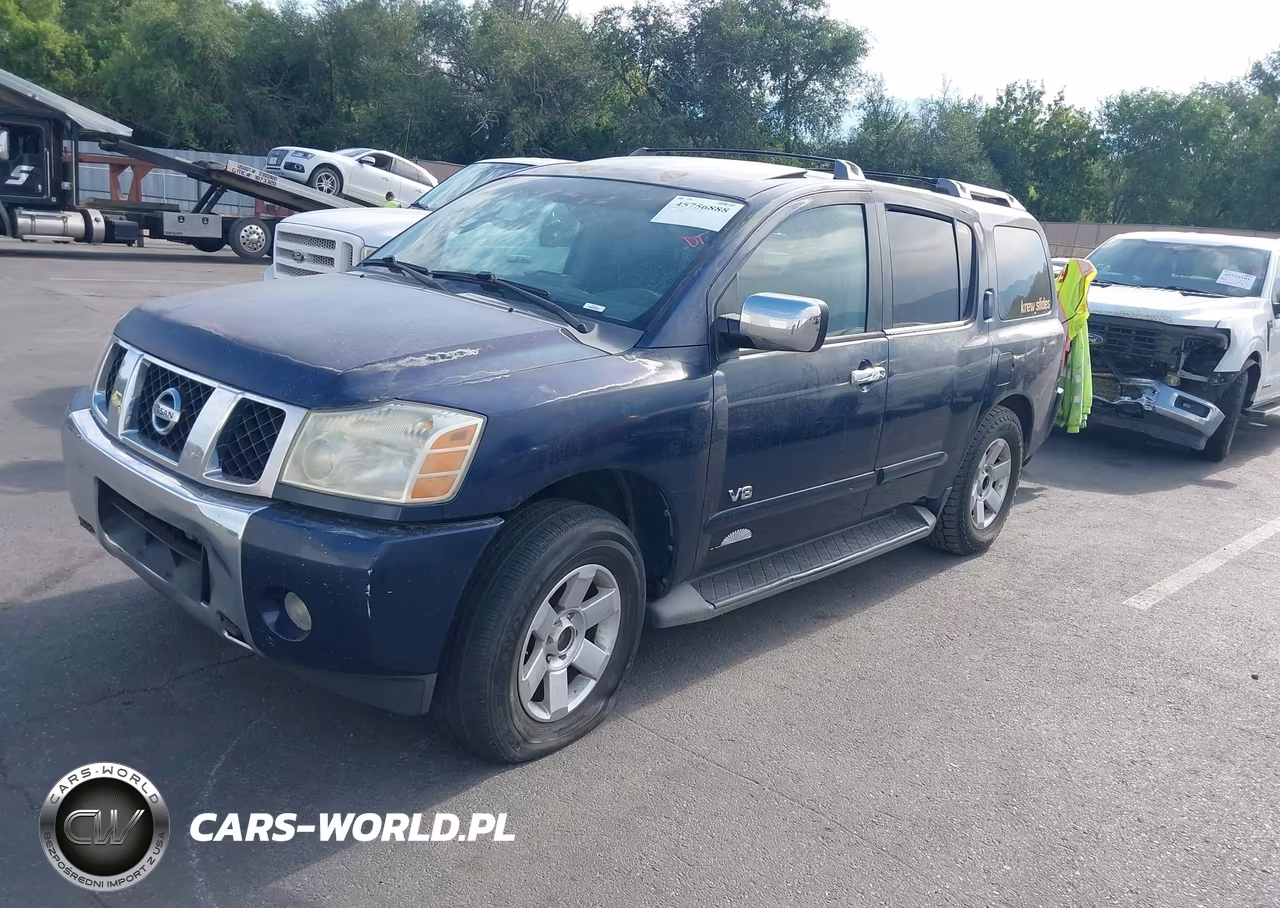 2006 Nissan Armada Le VIN:5N1AA08B56N715158 - 2