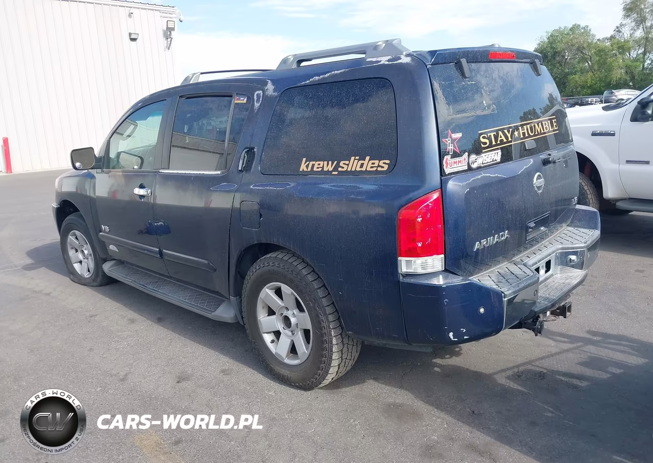 2006 Nissan Armada Le VIN:5N1AA08B56N715158 - 3
