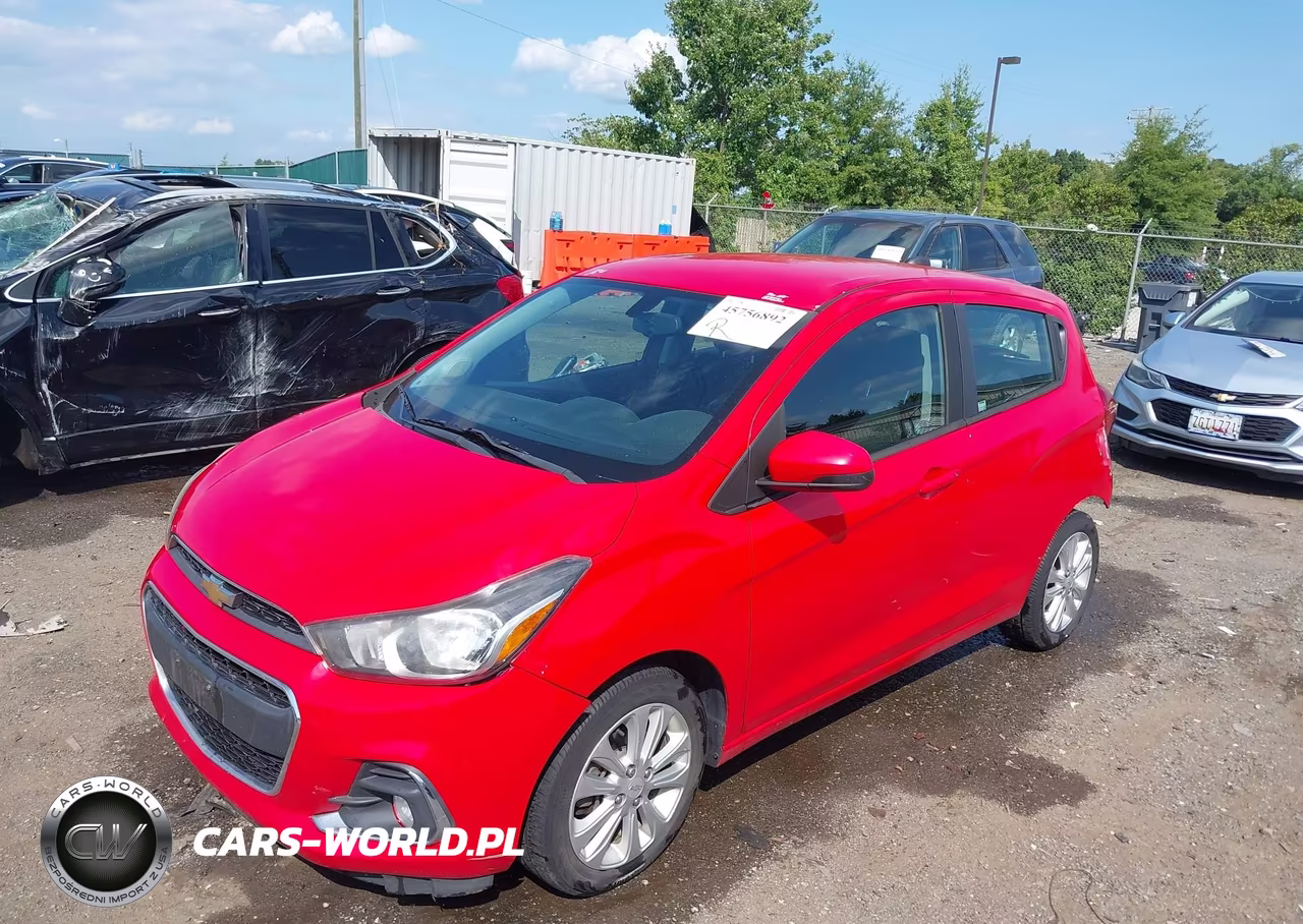 2017 Chevrolet Spark 1Lt Cvt VIN:KL8CD6SA8HC703973 - 2