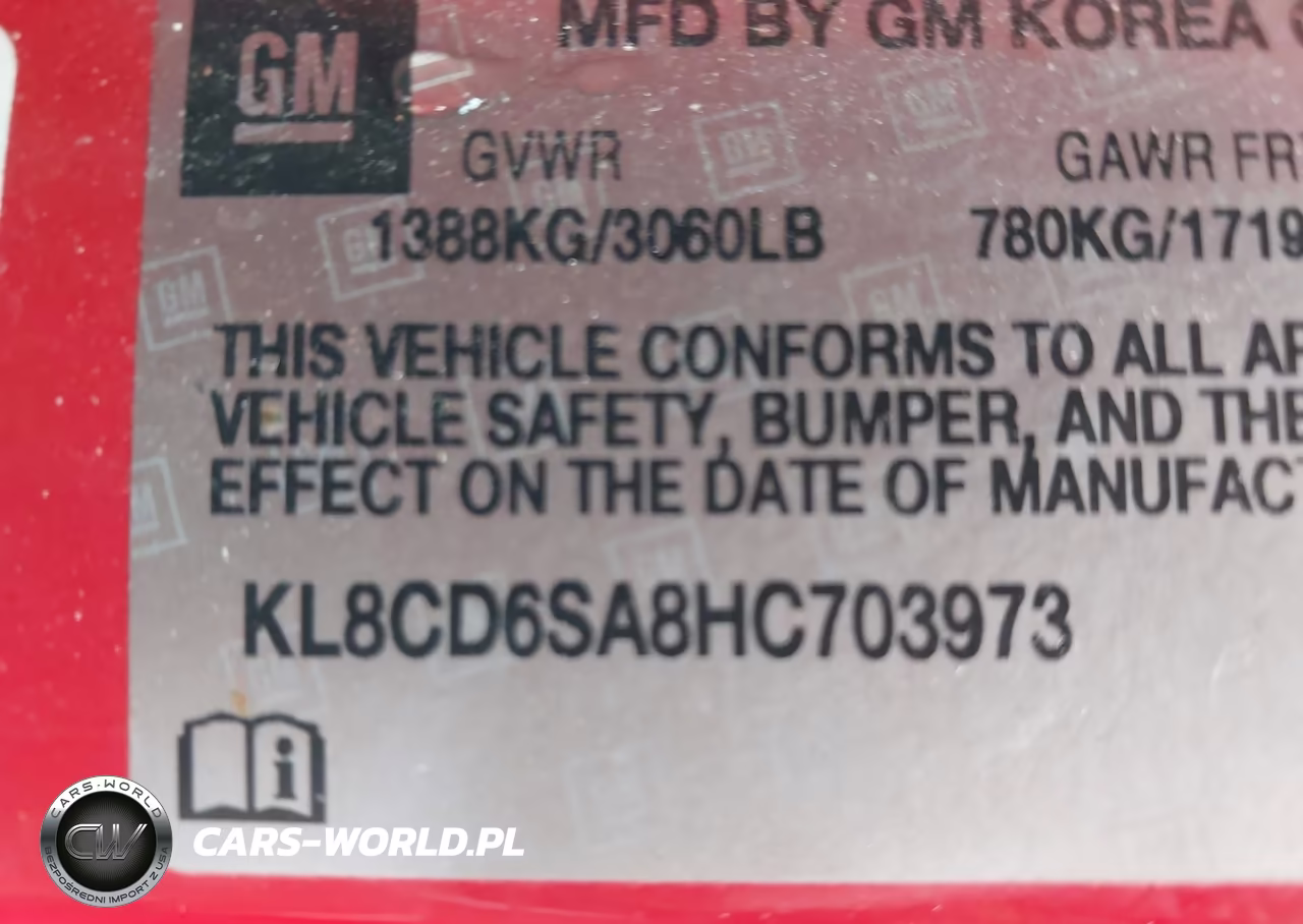 2017 Chevrolet Spark 1Lt Cvt VIN:KL8CD6SA8HC703973 - 9