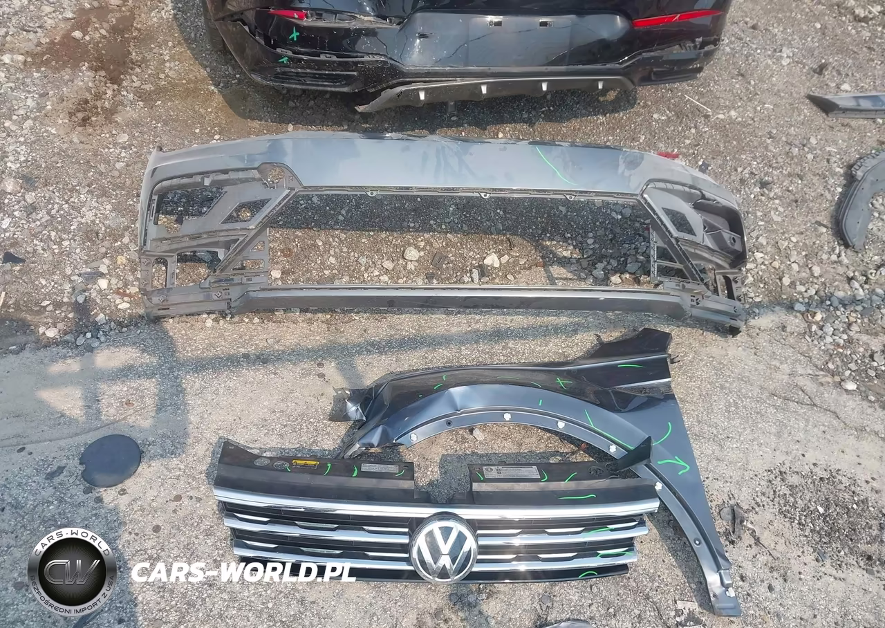 2019 Volkswagen Tiguan 2.0T Se-2.0T Sel-2.0T Sel R-Line-2.0T Sel R-Line Black VIN:3VV3B7AX5KM056710 - 18