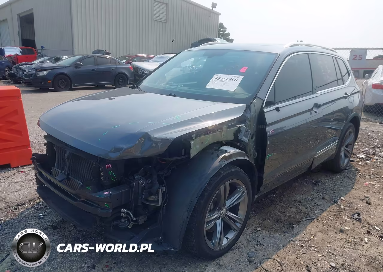 2019 Volkswagen Tiguan 2.0T Se-2.0T Sel-2.0T Sel R-Line-2.0T Sel R-Line Black VIN:3VV3B7AX5KM056710 - 2