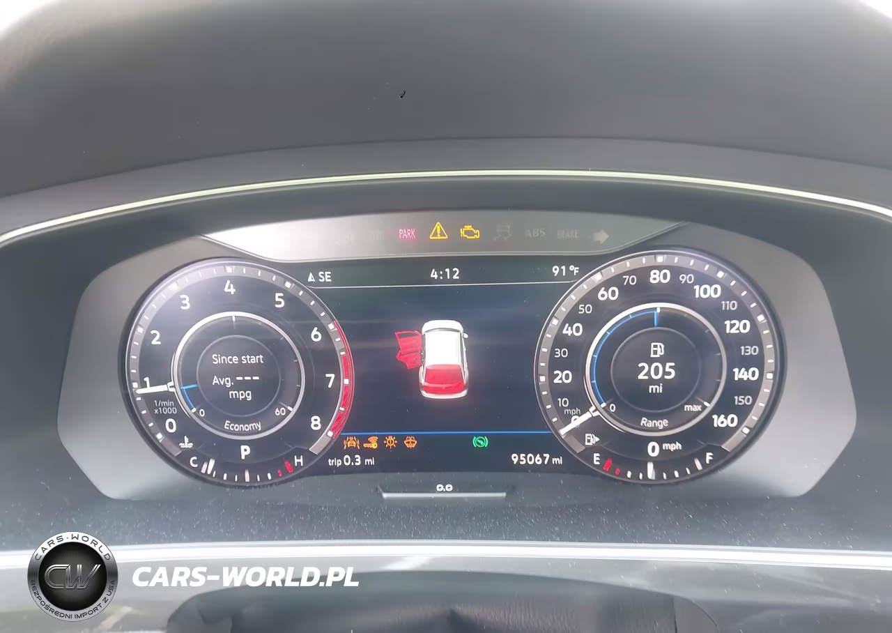 2019 Volkswagen Tiguan 2.0T Se-2.0T Sel-2.0T Sel R-Line-2.0T Sel R-Line Black VIN:3VV3B7AX5KM056710 - 7