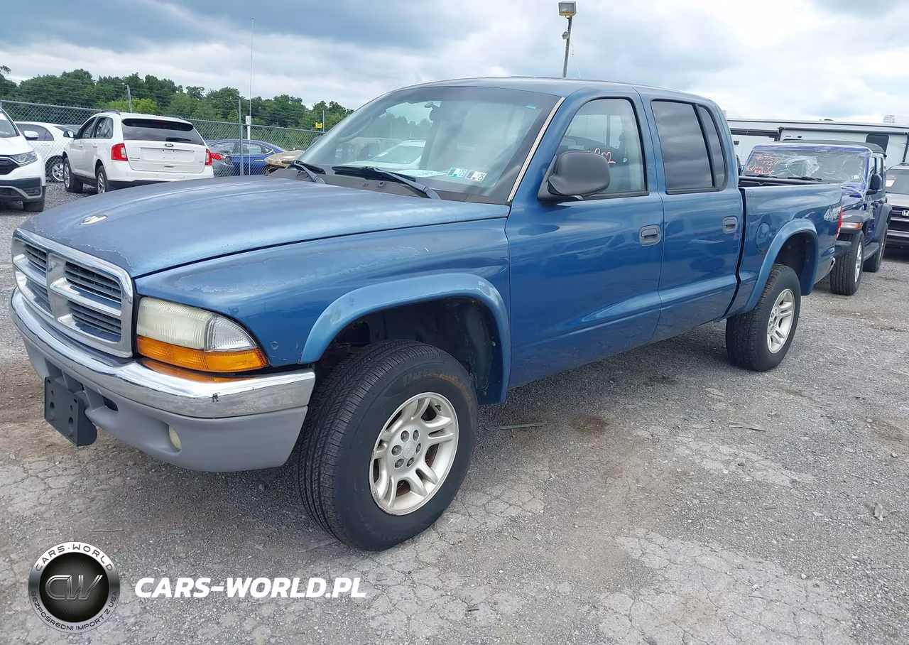 2004 Dodge Dakota Slt VIN:1D7HG48K14S626197 - 2