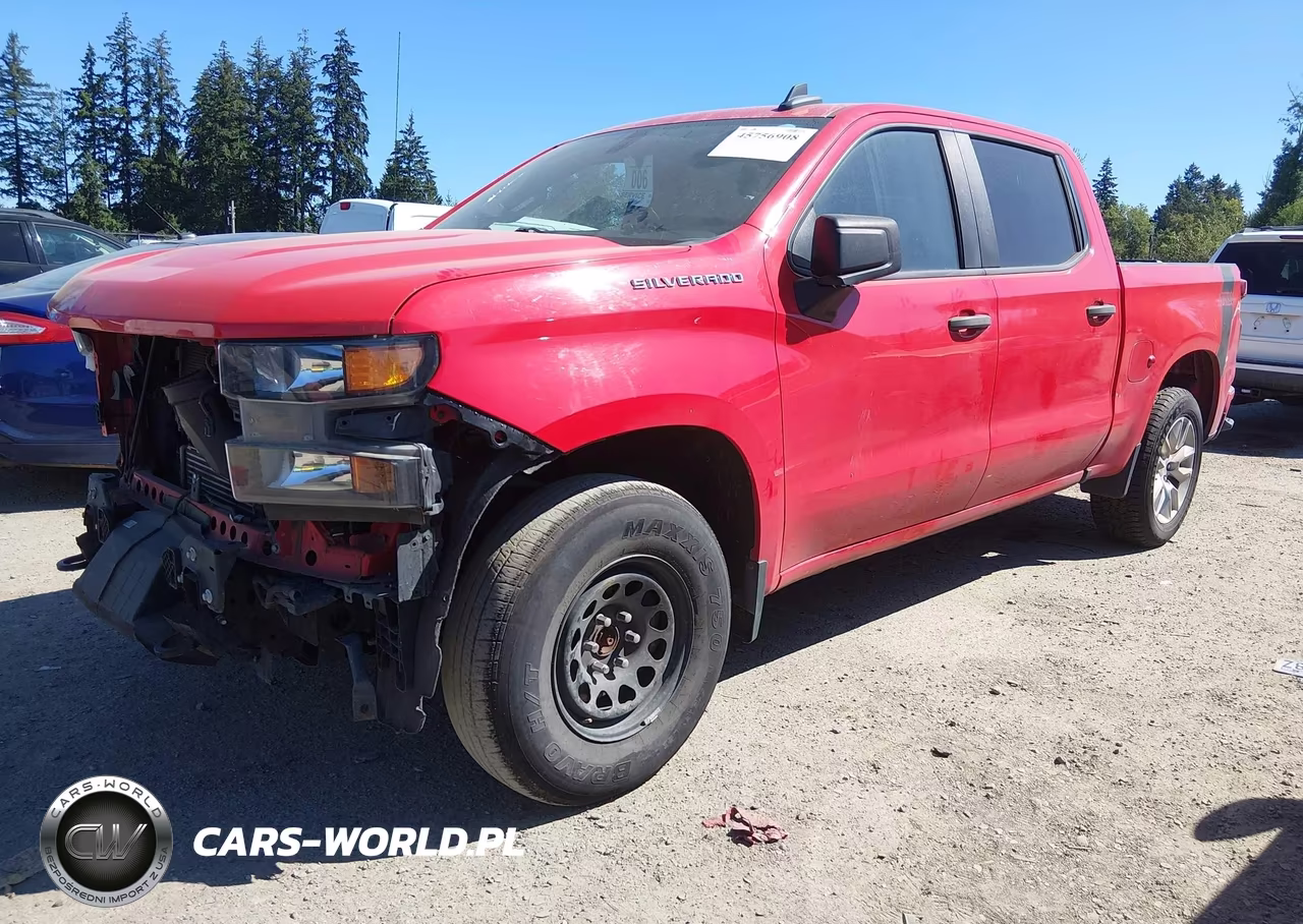 2020 Chevrolet Silverado 1500 Custom VIN:1GCPYBEK7LZ238831 - 2