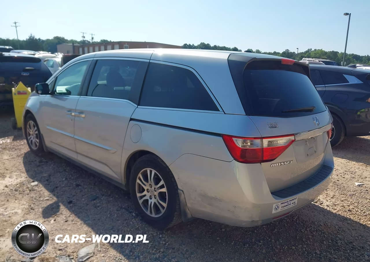 2012 Honda Odyssey Ex-L VIN:5FNRL5H65CB119432 - 3