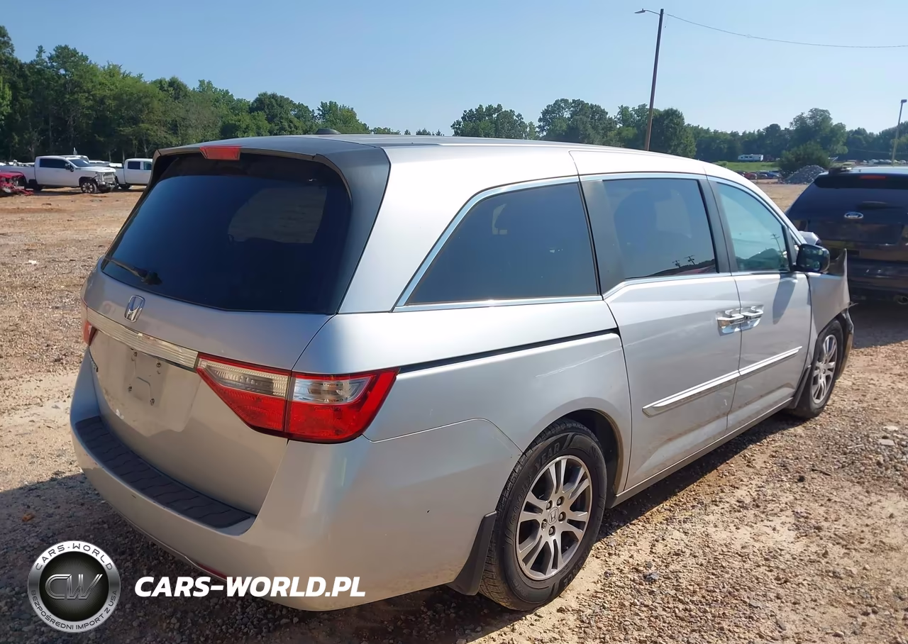 2012 Honda Odyssey Ex-L VIN:5FNRL5H65CB119432 - 4