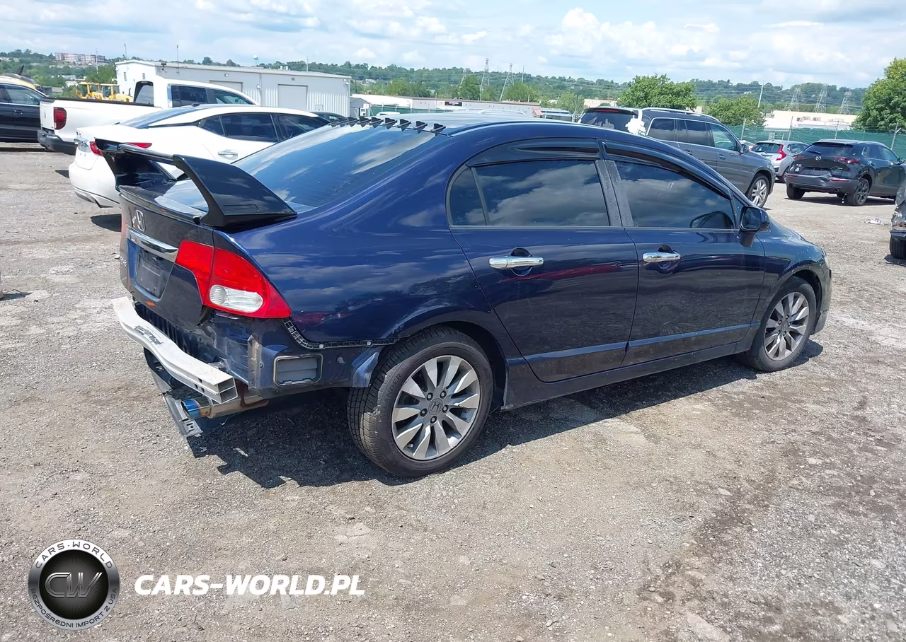 2011 Honda Civic Ex-L VIN:19XFA1F95BE018975 - 4