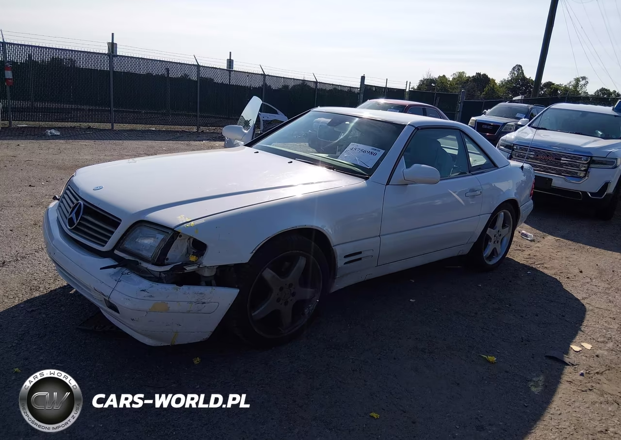 1999 Mercedes-Benz Sl 500 VIN:WDBFA68F7XF187830 - 2