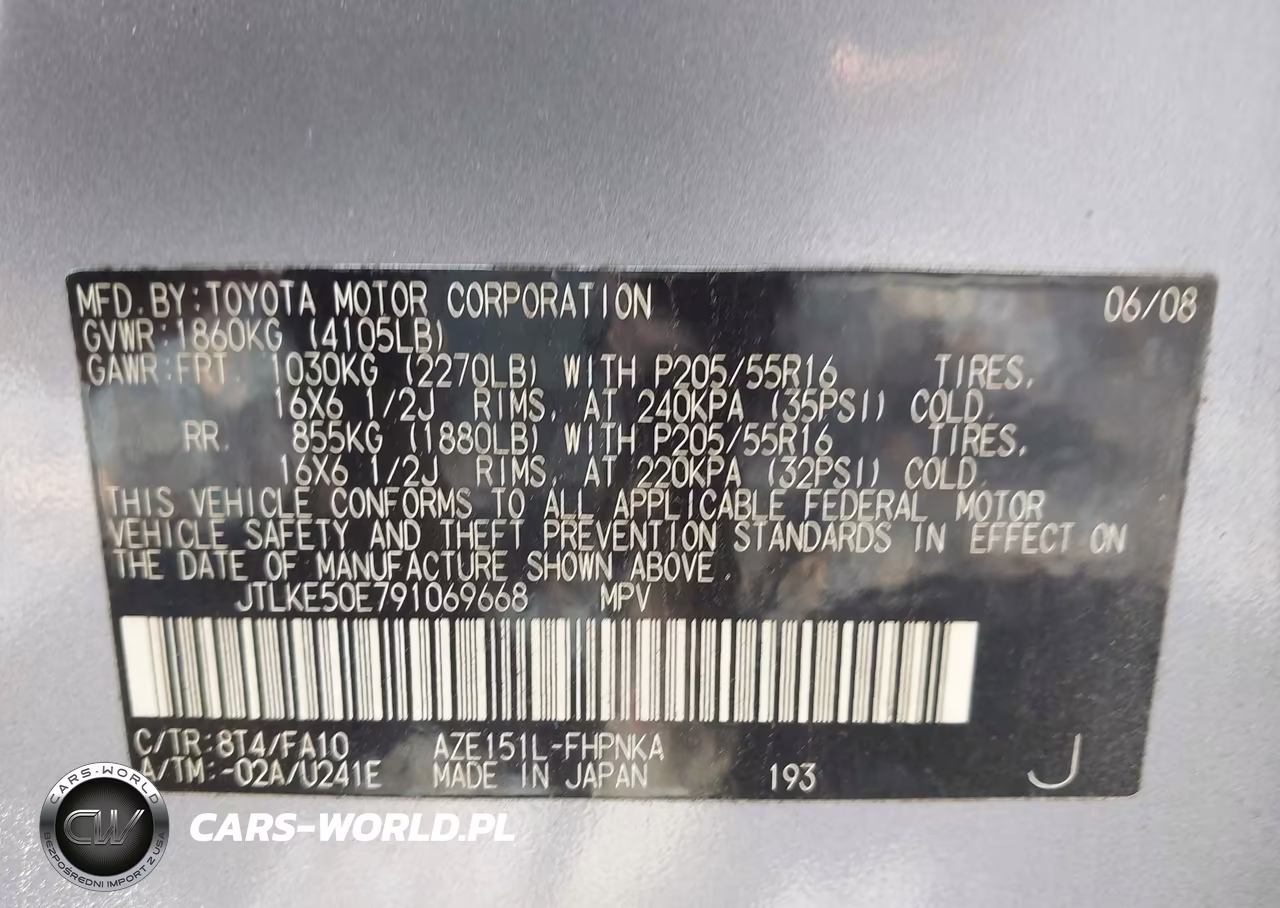 2009 Scion Xb VIN:JTLKE50E791069668 - 9