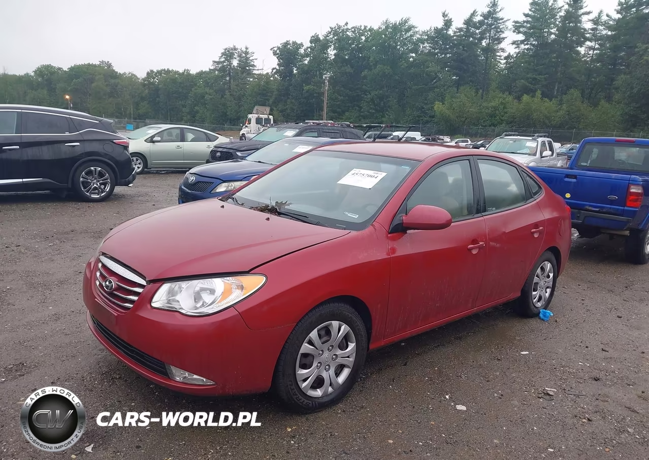 2010 Hyundai Elantra Gls VIN:KMHDU4AD7AU163278 - 2