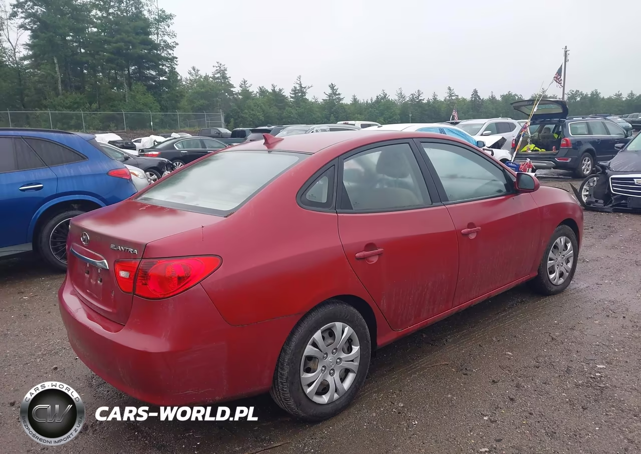 2010 Hyundai Elantra Gls VIN:KMHDU4AD7AU163278 - 4