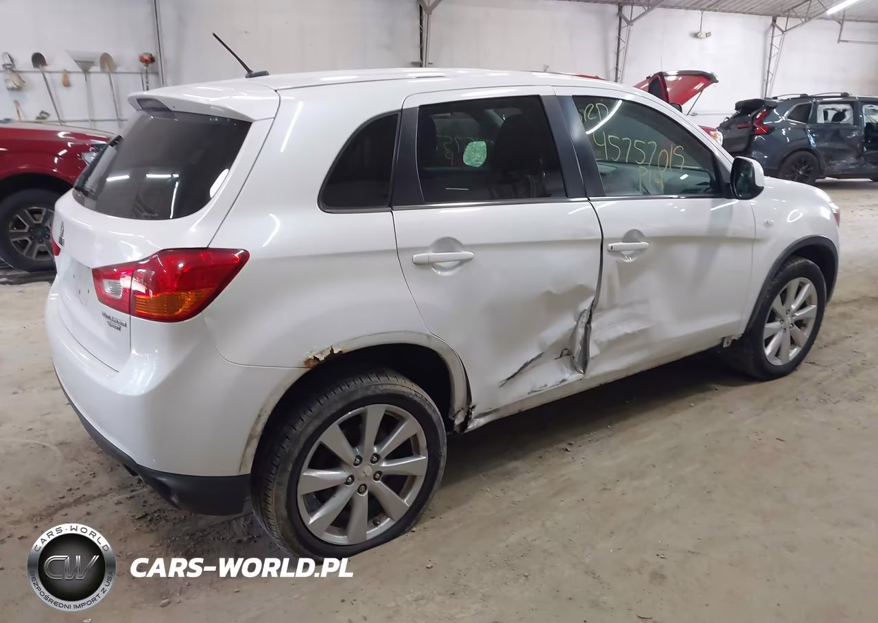 2014 Mitsubishi Outlander Sport Se VIN:4A4AR4AU2EE004654 - 4