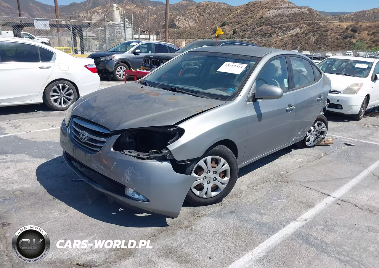 2010 Hyundai Elantra Blue-Gls-Se VIN:KMHDU4ADXAU191012 - 2