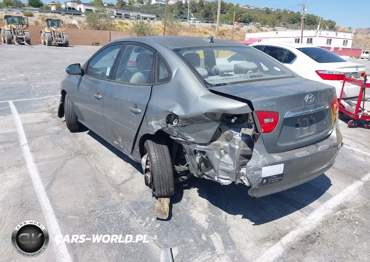 2010 Hyundai Elantra Blue-Gls-Se VIN:KMHDU4ADXAU191012 - 3