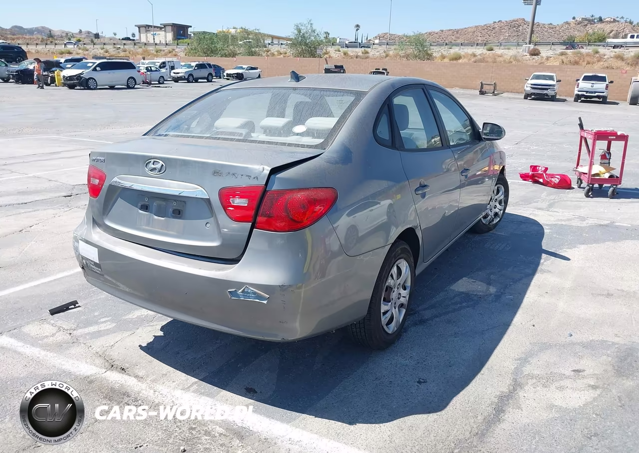 2010 Hyundai Elantra Blue-Gls-Se VIN:KMHDU4ADXAU191012 - 4