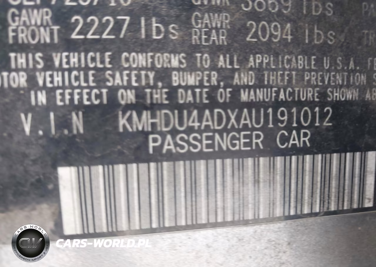 2010 Hyundai Elantra Blue-Gls-Se VIN:KMHDU4ADXAU191012 - 9