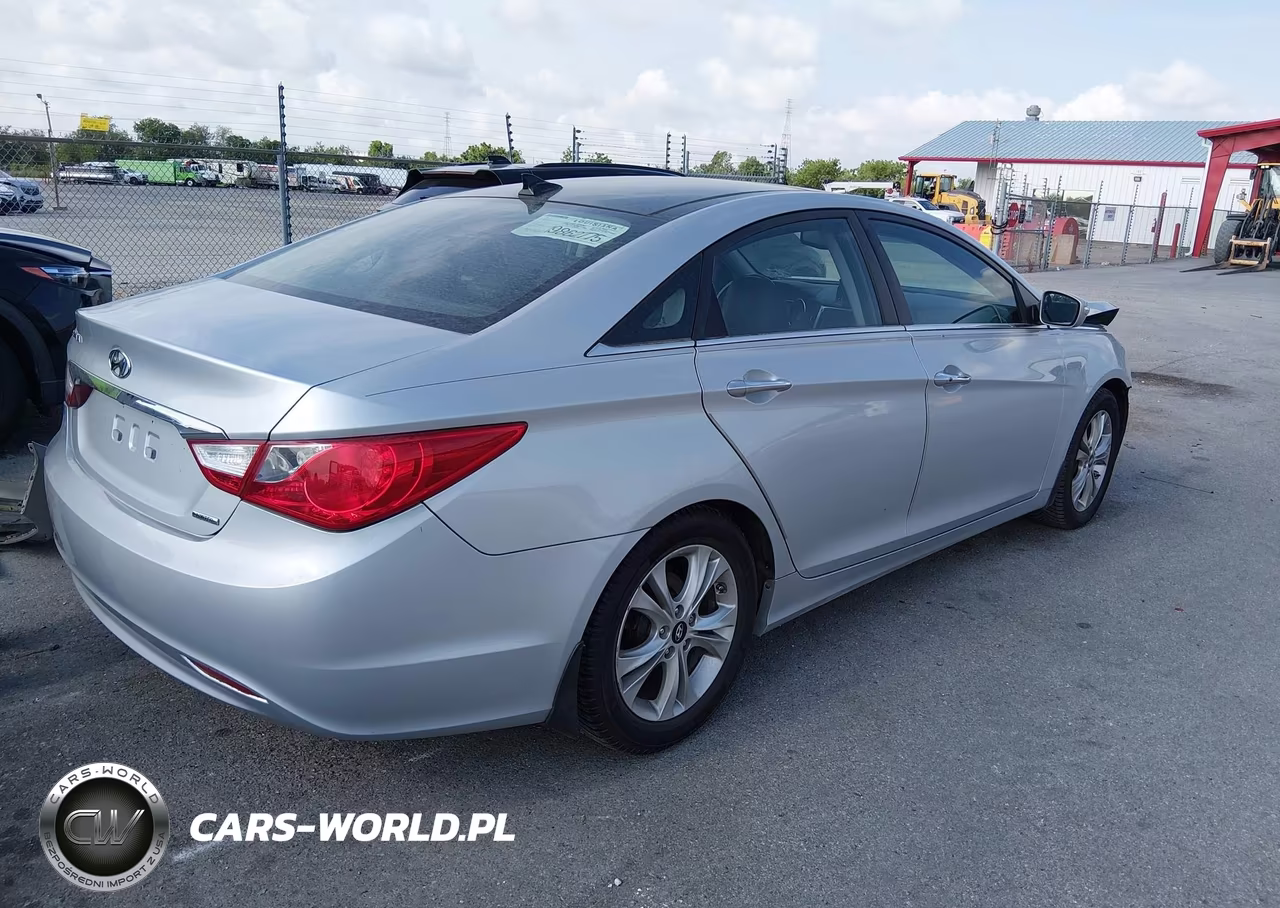 2012 Hyundai Sonata Limited VIN:5NPEC4AC0CH407224 - 4