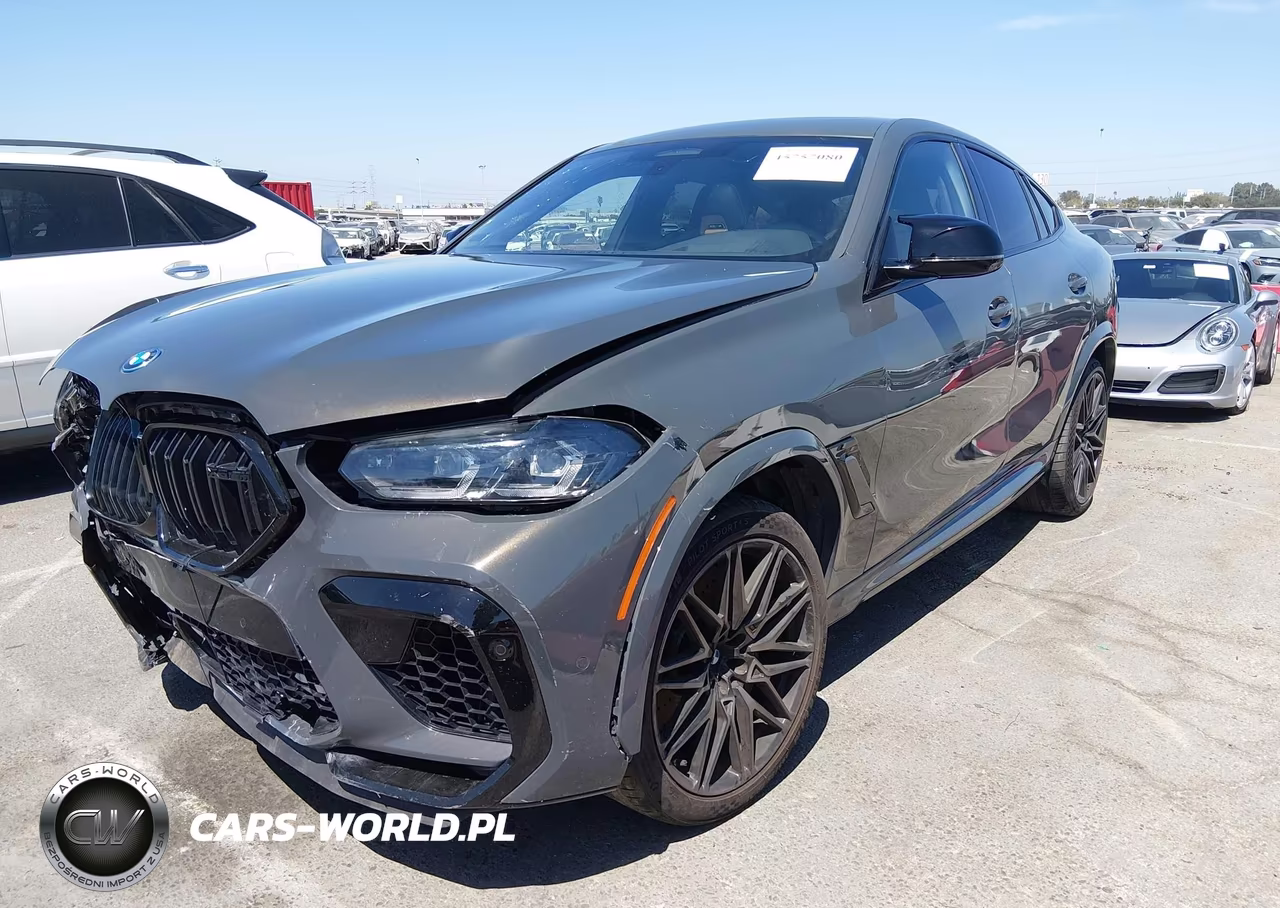 2022 BMW X6 M VIN:5YMCY0C05N9K70885 - 2