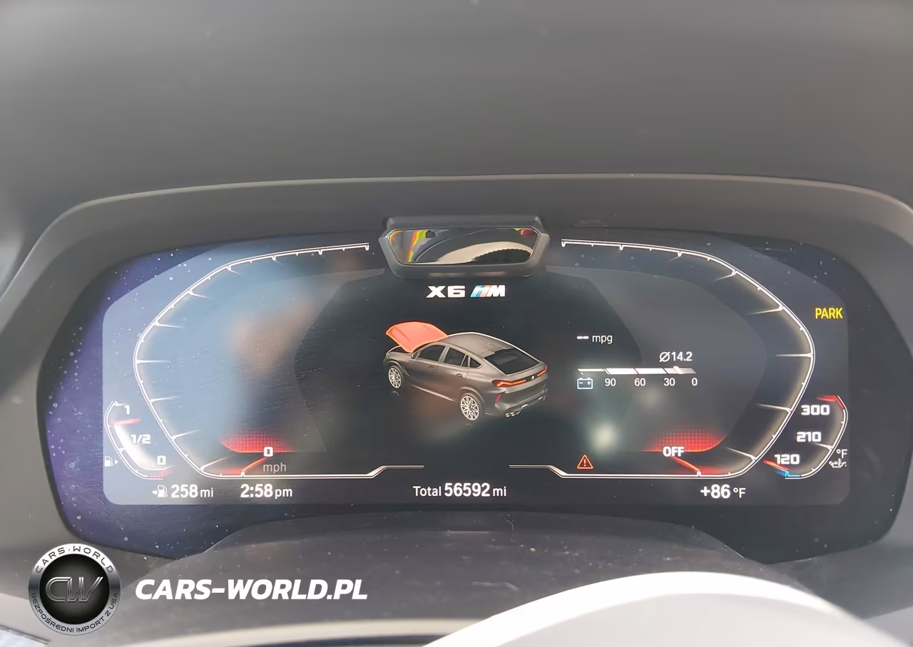 2022 BMW X6 M VIN:5YMCY0C05N9K70885 - 7