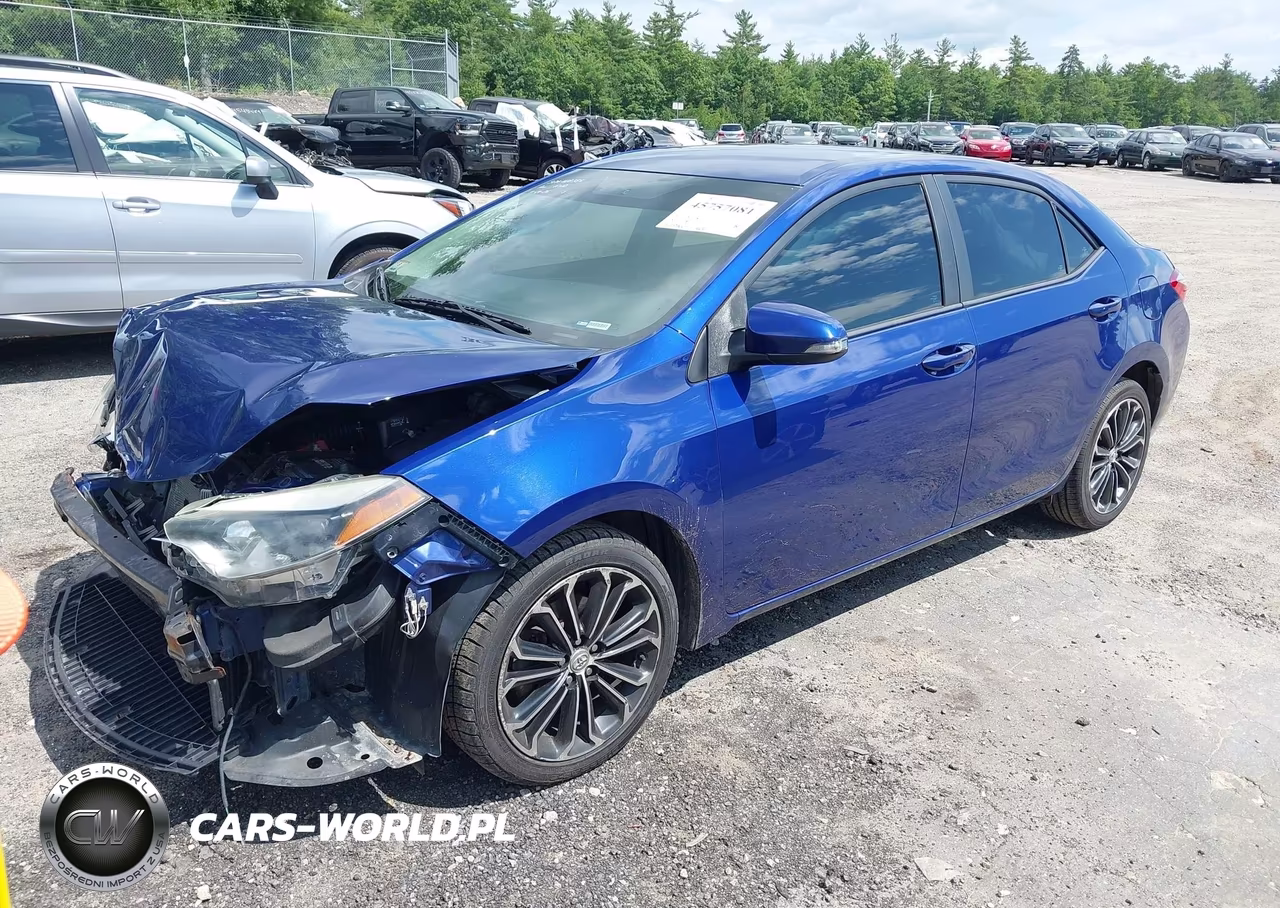 2015 Toyota Corolla S Plus VIN:2T1BURHE0FC366914 - 2