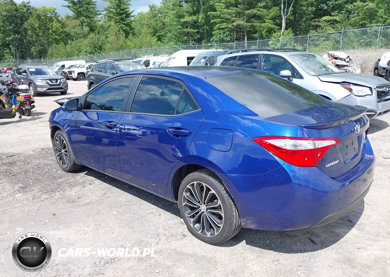 2015 Toyota Corolla S Plus VIN:2T1BURHE0FC366914 - 3