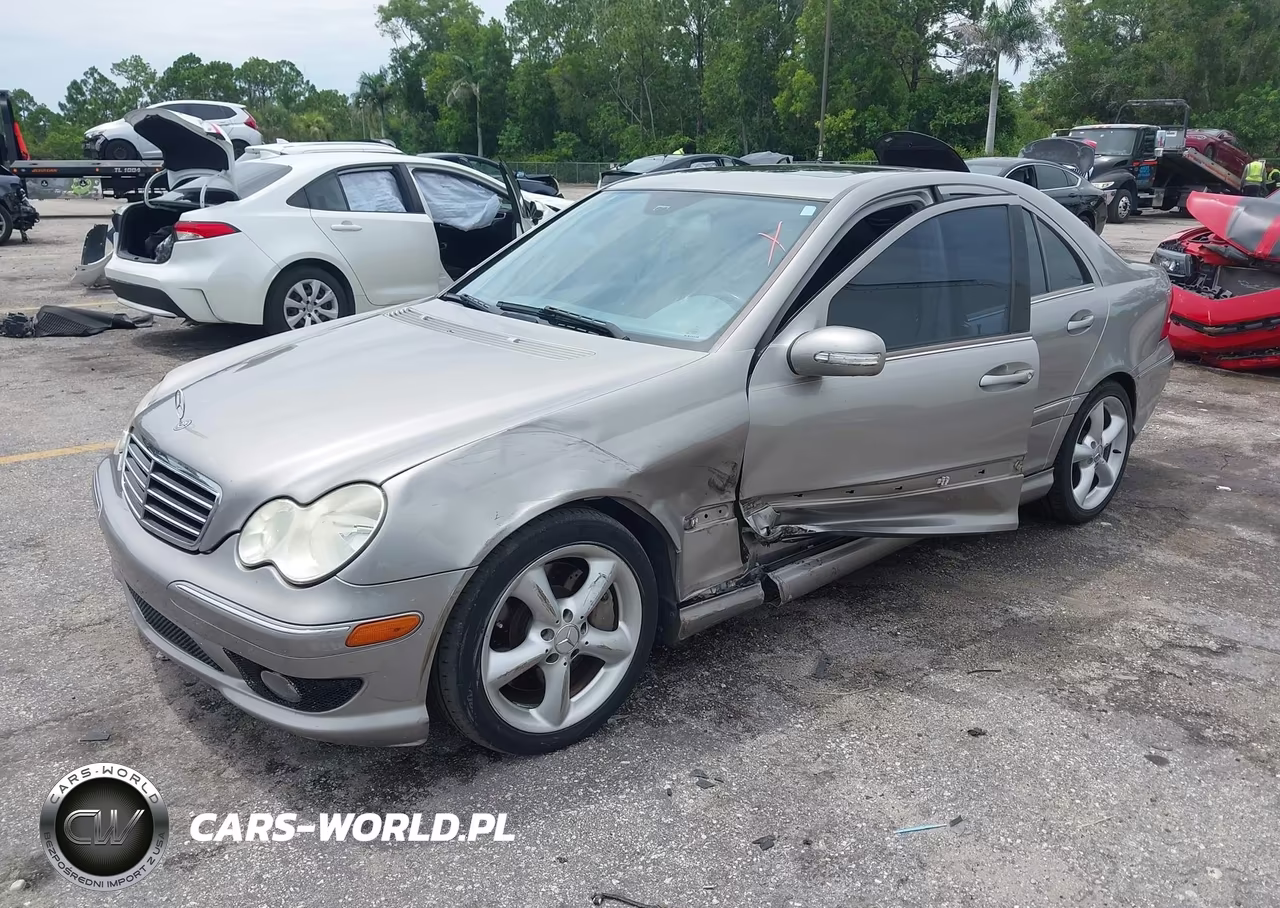 2005 Mercedes-Benz C 230 Kompressor Sport VIN:WDBRF40J25F603315 - 2