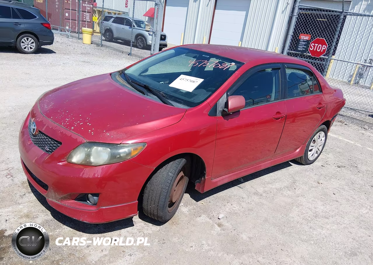 2009 Toyota Corolla S VIN:2T1BU40E59C115292 - 2