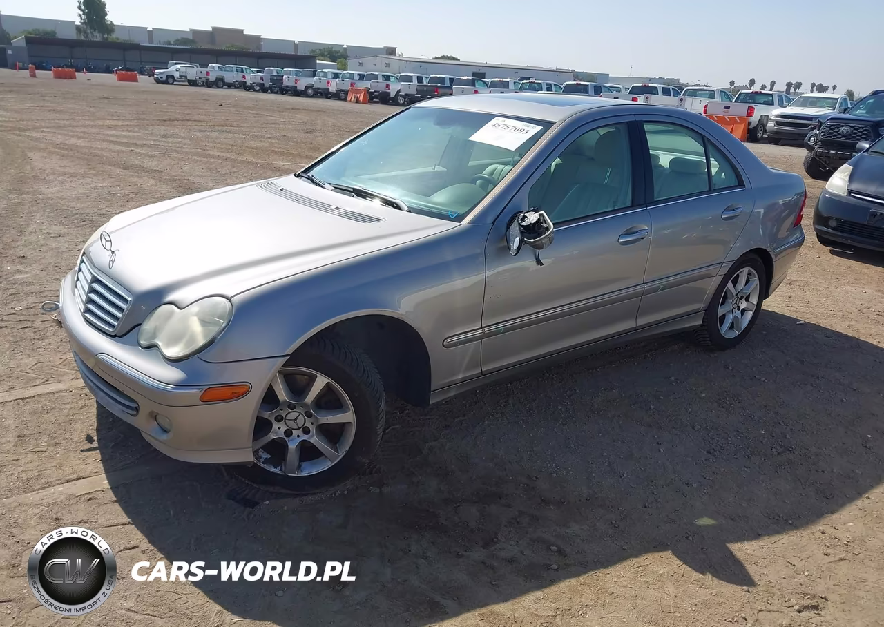2007 Mercedes-Benz C 280 Luxury VIN:WDBRF54H37A921831 - 2