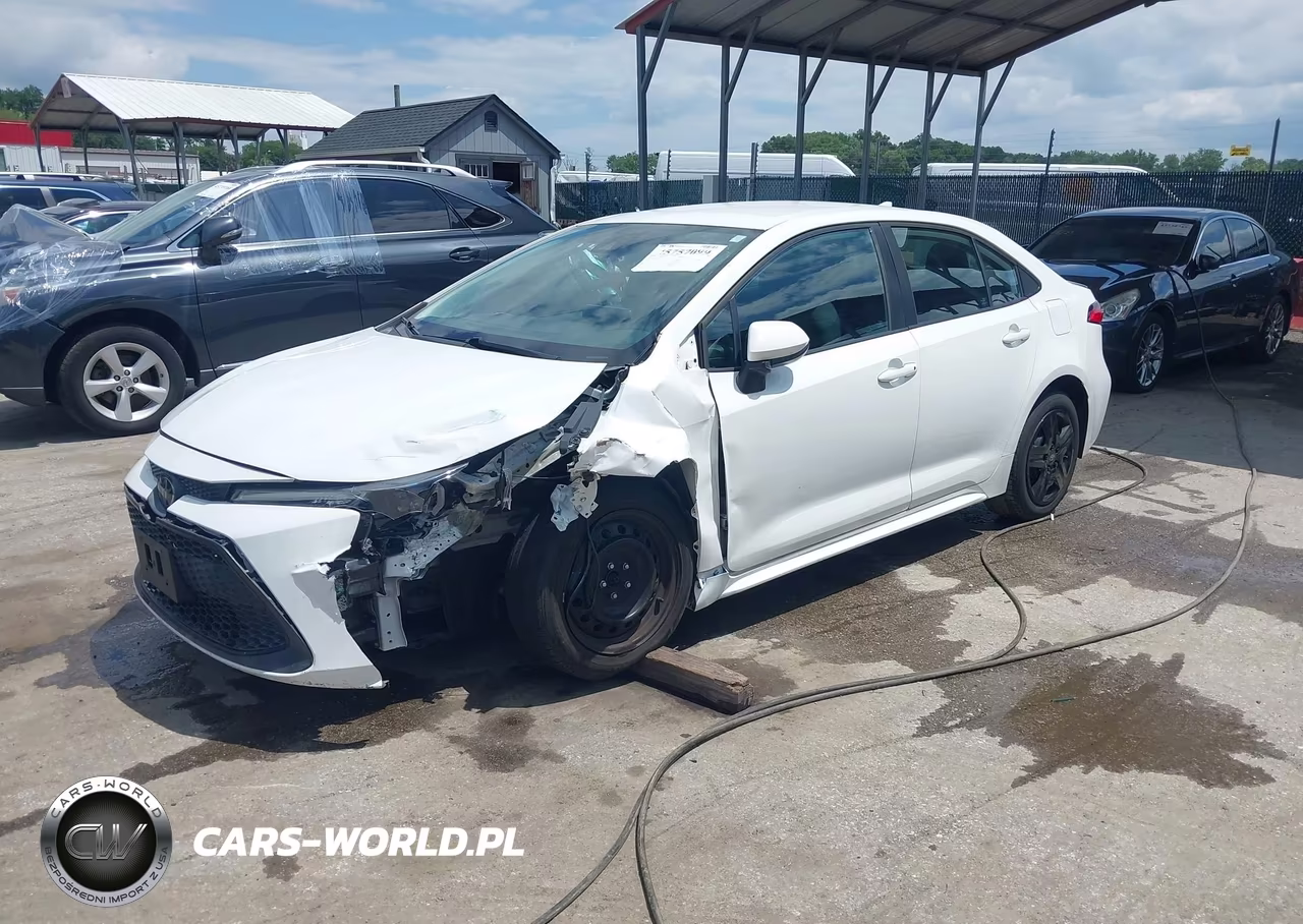 2021 Toyota Corolla Le VIN:5YFEPMAE8MP247992 - 2