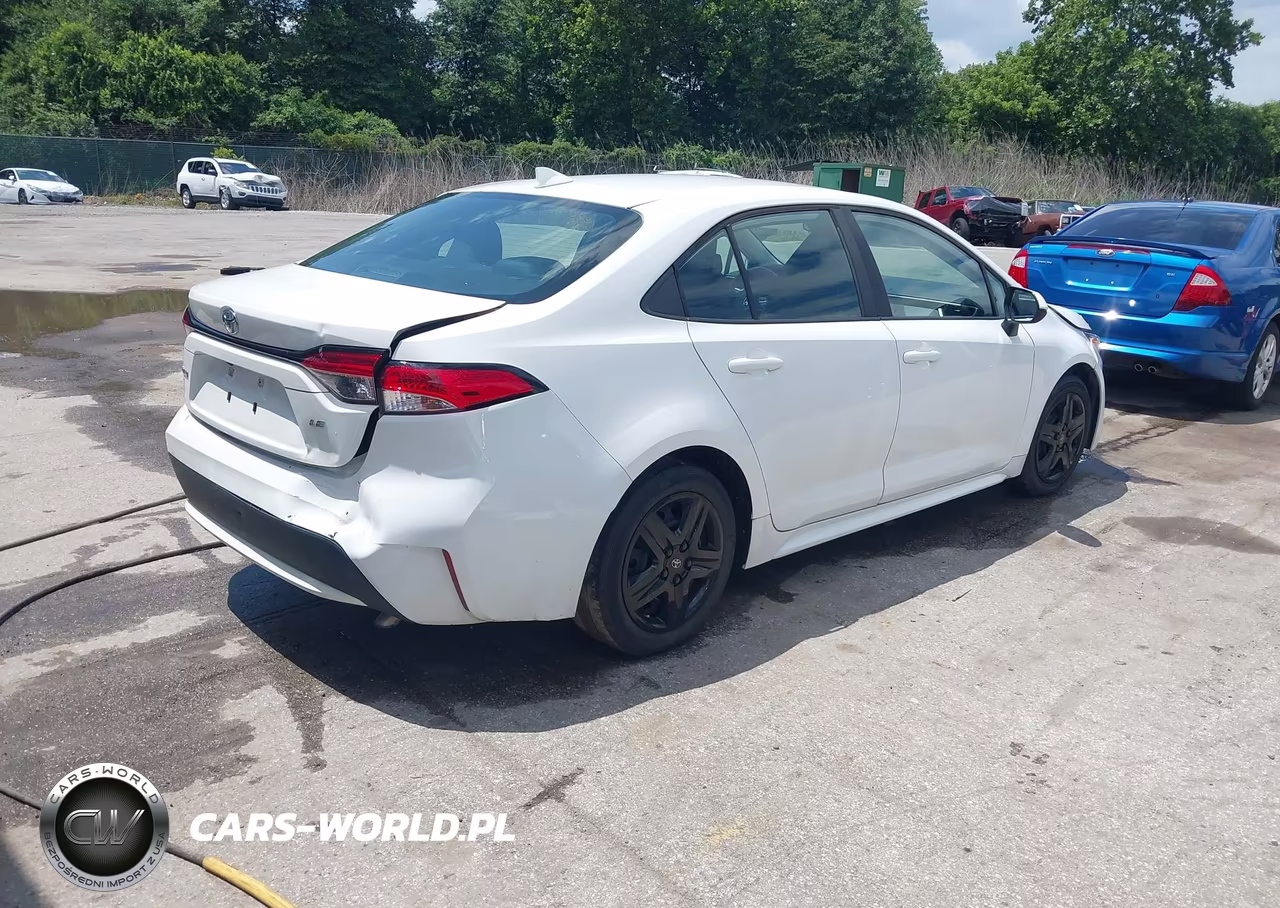 2021 Toyota Corolla Le VIN:5YFEPMAE8MP247992 - 4