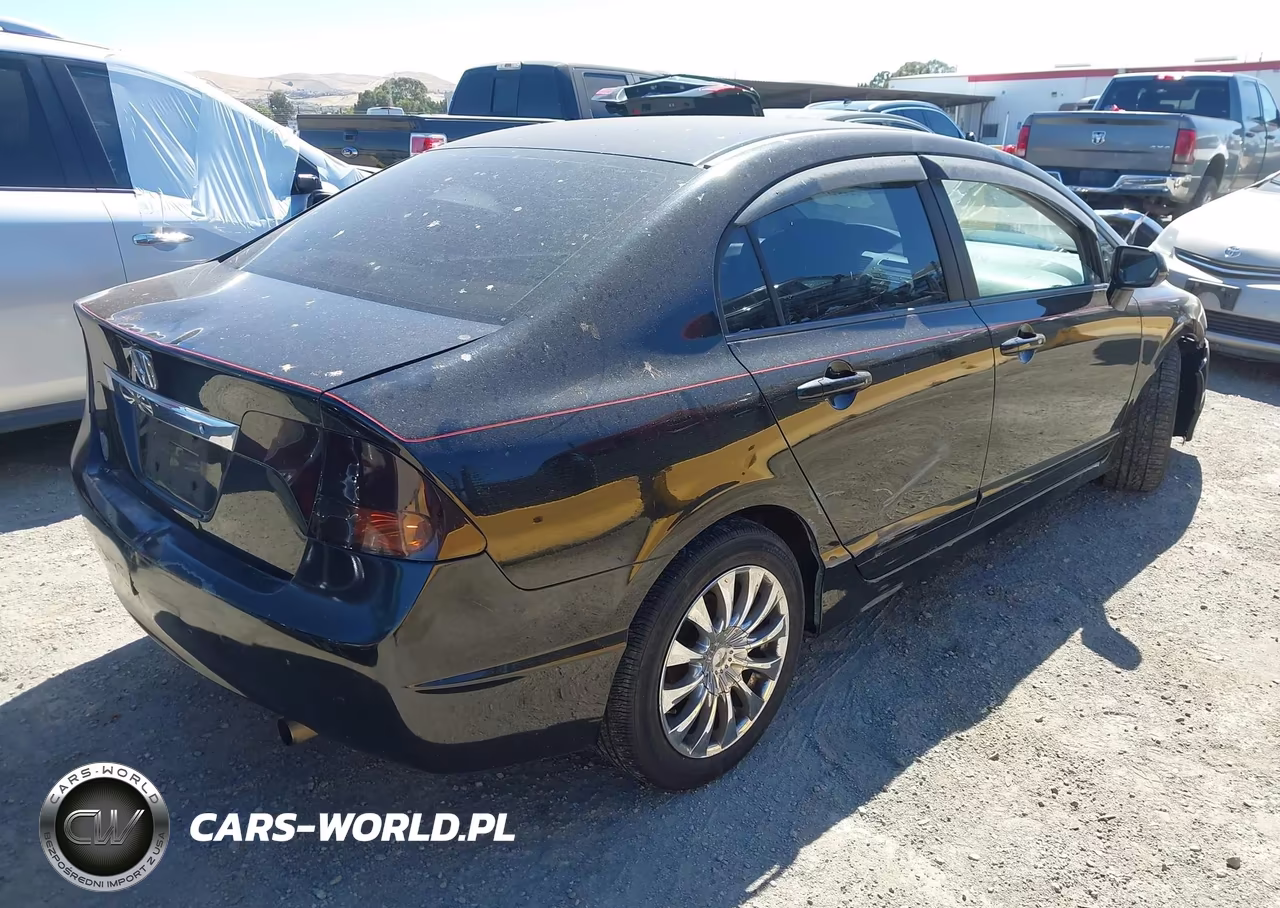 2010 Honda Civic Lx VIN:19XFA1F55AE046383 - 4