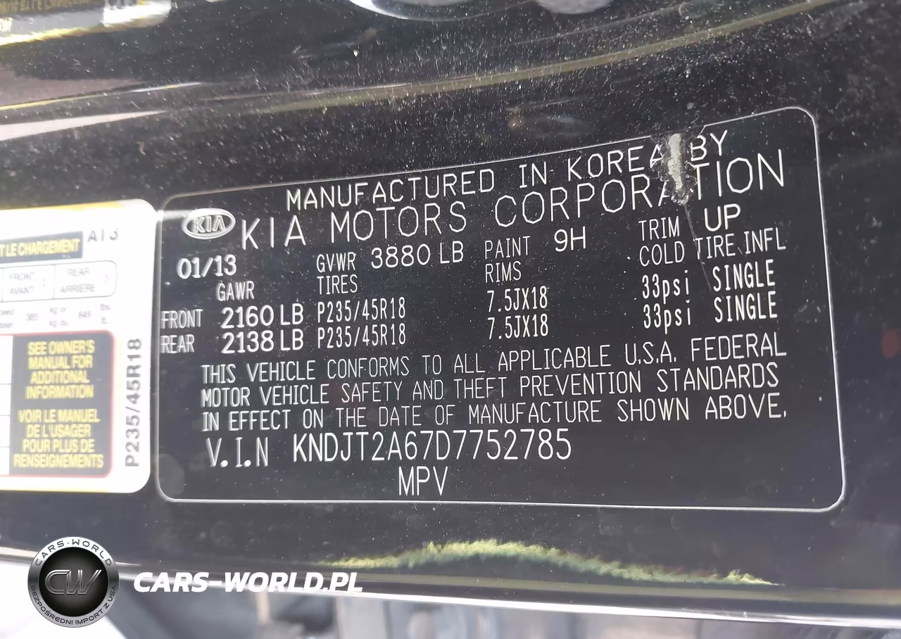 2013 Kia Soul ! VIN:KNDJT2A67D7752785 - 9