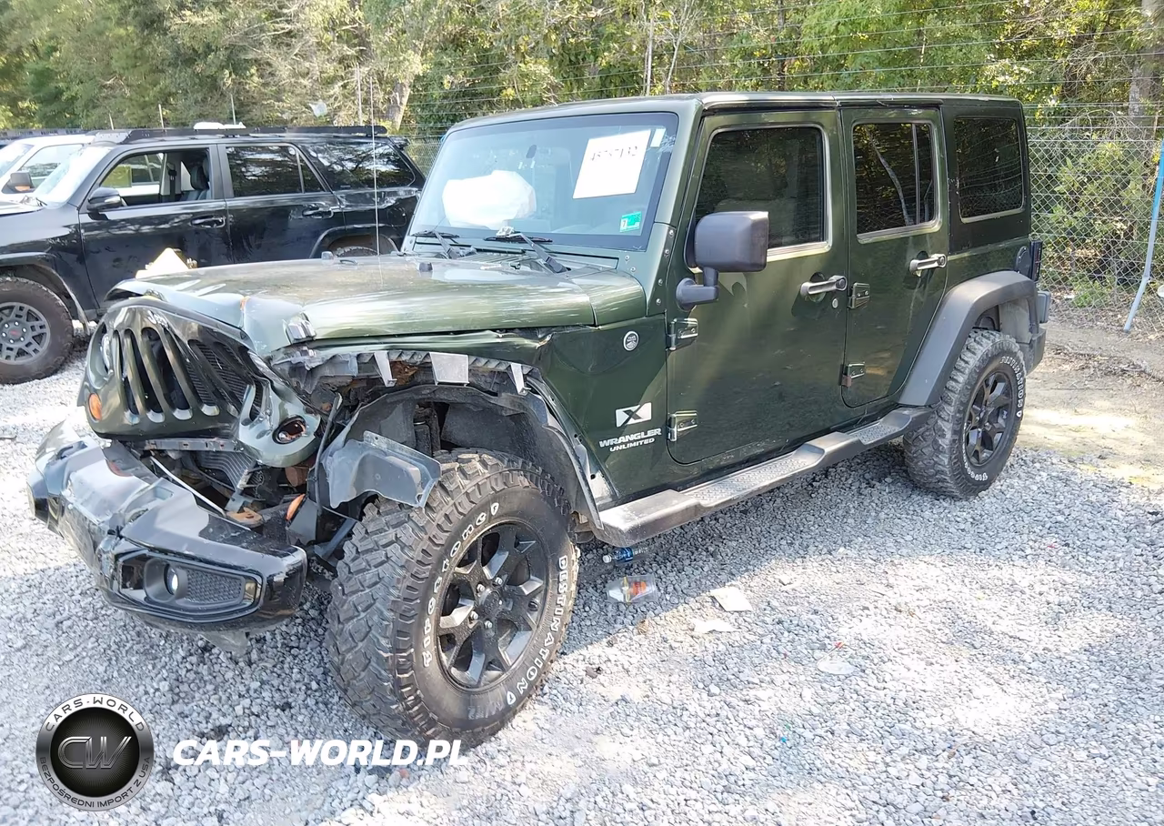 2008 Jeep Wrangler Unlimited X VIN:1J4GA39168L548663 - 2