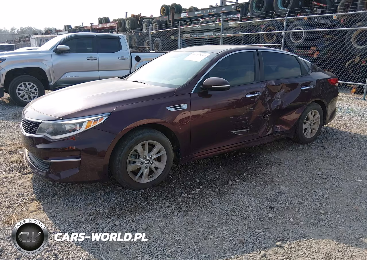 2016 Kia Optima Lx VIN:5XXGT4L32GG077173 - 2